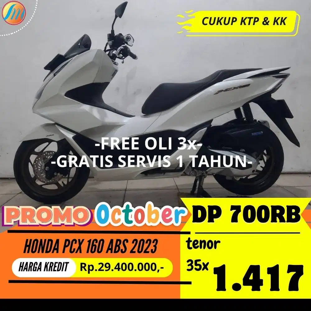HONDA PCX 160 ABS 2023 KREDIT DP 700RB ANGSURAN TERJANGKAU BERGARANSI