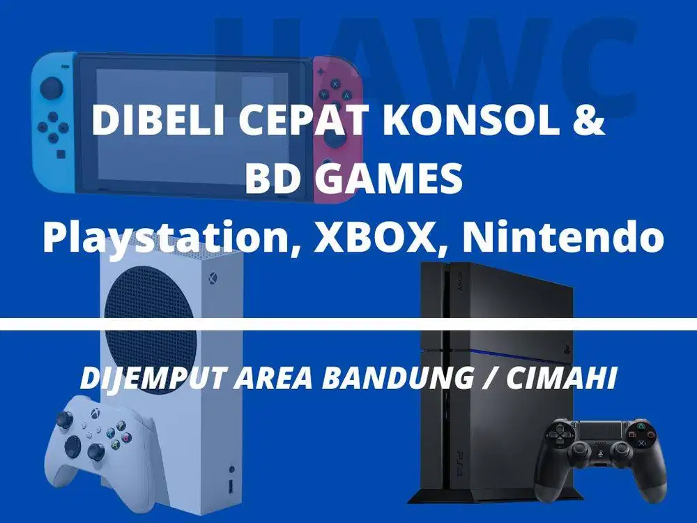 Dibeli PS3 PS4 XBOX Series S | X Switch Terima Jual Beli PS