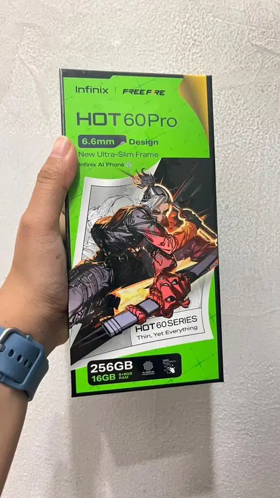 Infinix Hot 60 Pro 8/256 Hp Gaming Ready , Garansi Resmi