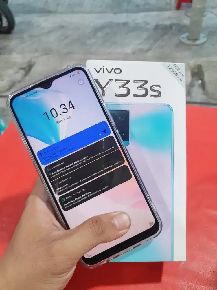 VIVO Y33S RAM 4+1/128GB FULLSET