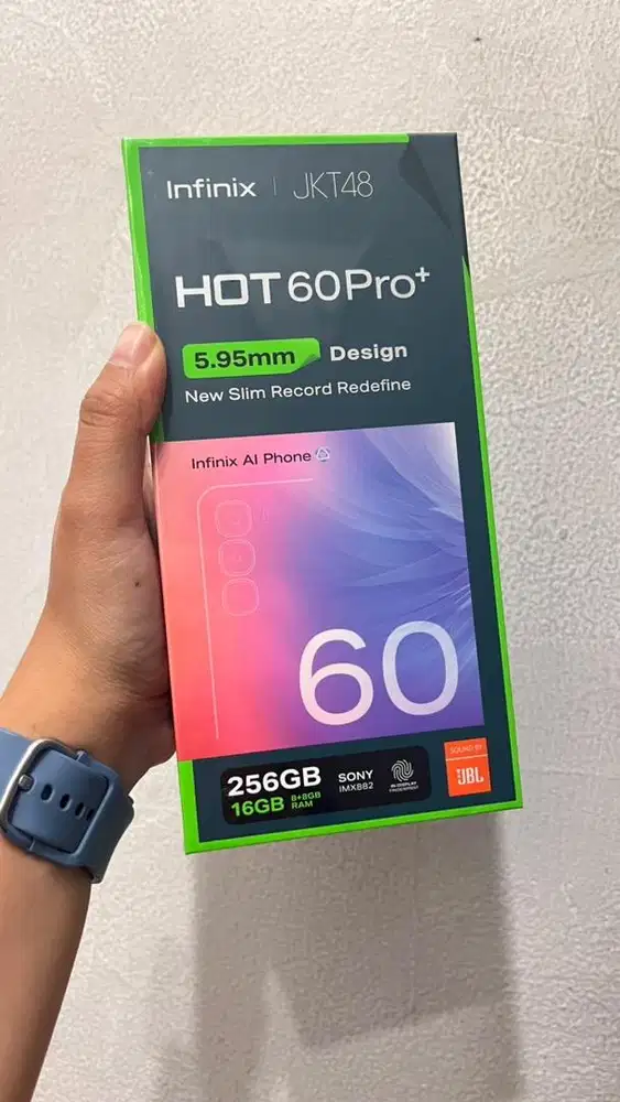 Infinix Hot 60 Pro Plus 8/256 Layar Curved , Garansi Resmi