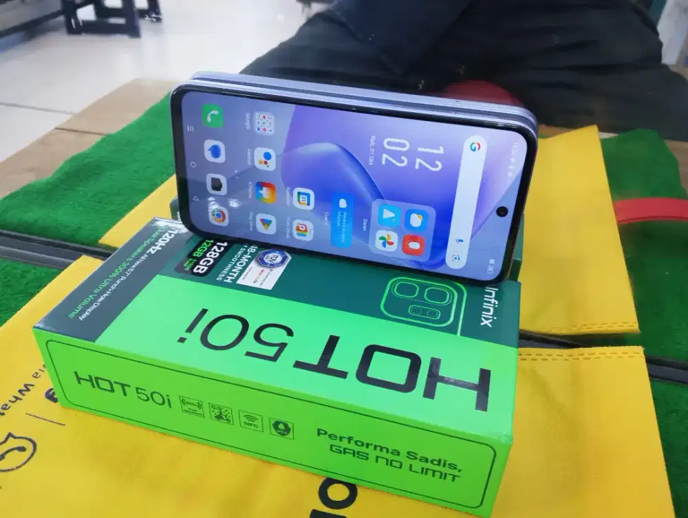 Infinix hot 50 i ram 6/128gb mulus no minus langsung