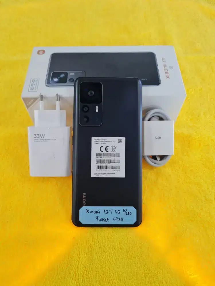 Xiaomi 12T 5G 8/256 Second Garansi Resmi