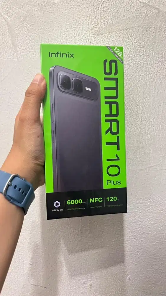 Infinix Smart 10 Plus 8/128 Ram besar , Baterai besar , Sudah ada Nfc