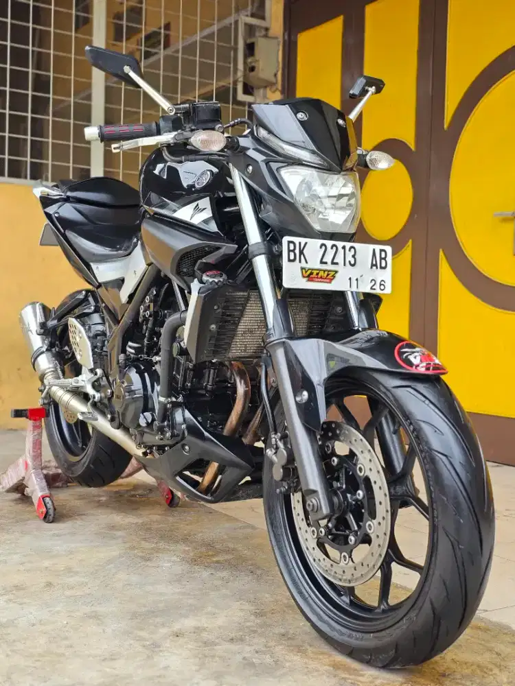 Yamaha MT25 / MT 25 2016, Black Premium Metalic.