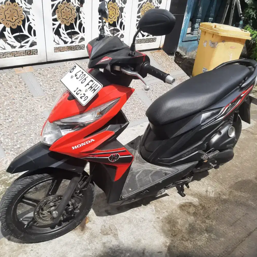 Honda Beat ECO 2019 CBS ISS,mesin bagus,pajak hidup,Bekasi kabupaten