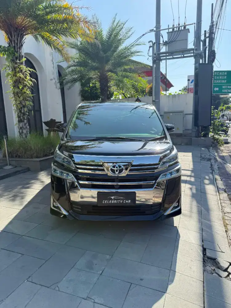 Toyota Vellfire 2.5 G Hitam 2018