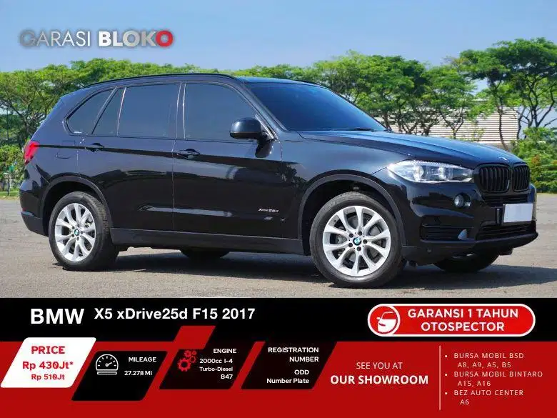 BMW X5 F15  xDrive25d xLine B47 2017