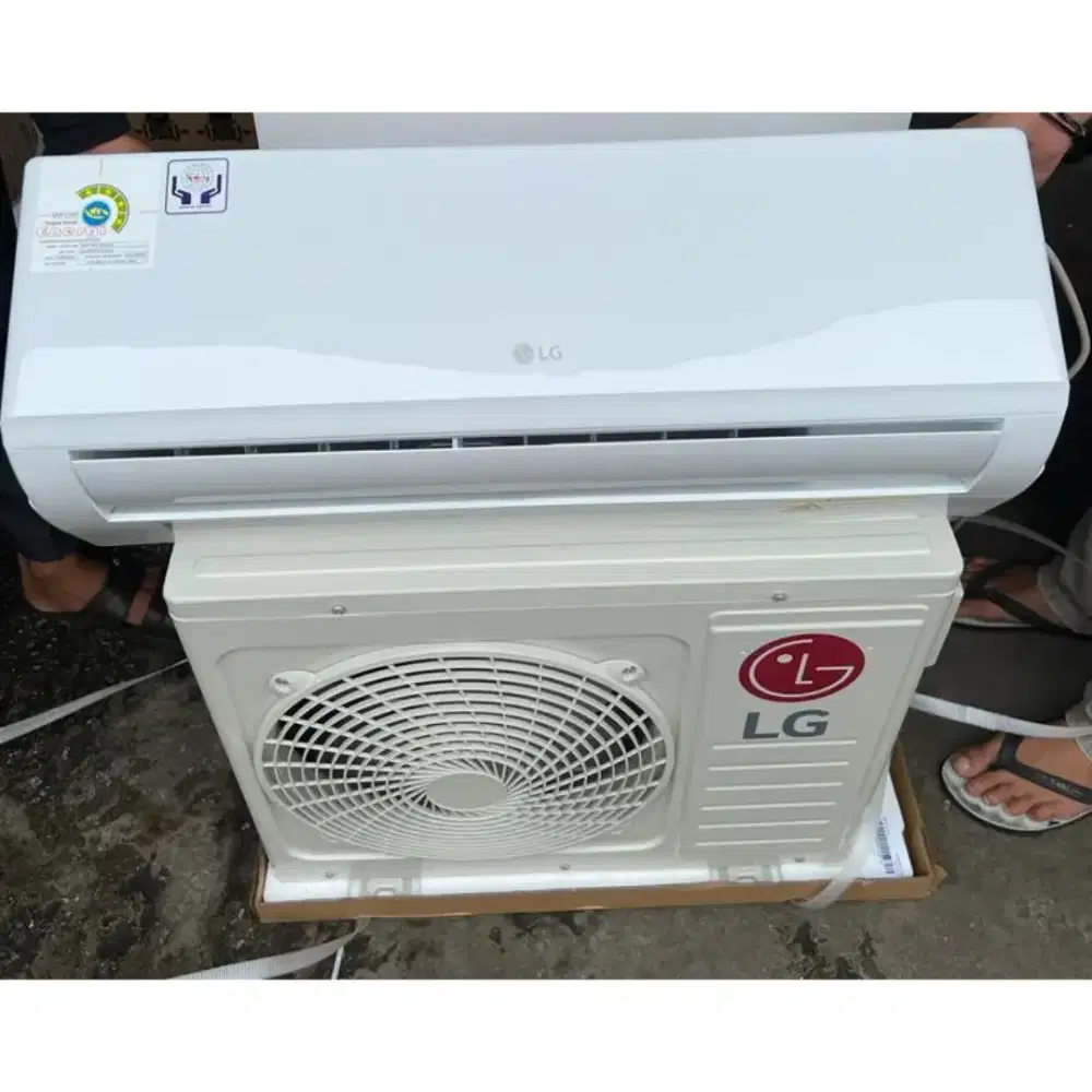 AC New LG 0.5pk Watt350 Terima Dingin Garansi 10thn