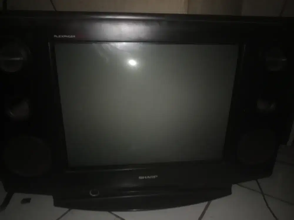 2 unit tv tabung sharp Alexander slim tv tabung toshiba