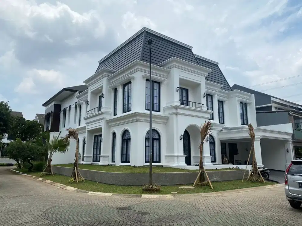 Rumah hook 2 lantai di Sektor 7-Bintaro, Tangerang Selatan.