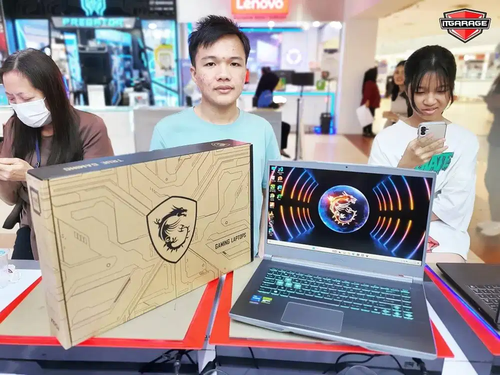 MURAH!! MSI Thin 15 B13VE Dengan Intel Core i7-13620H & RTX 4050-6GB