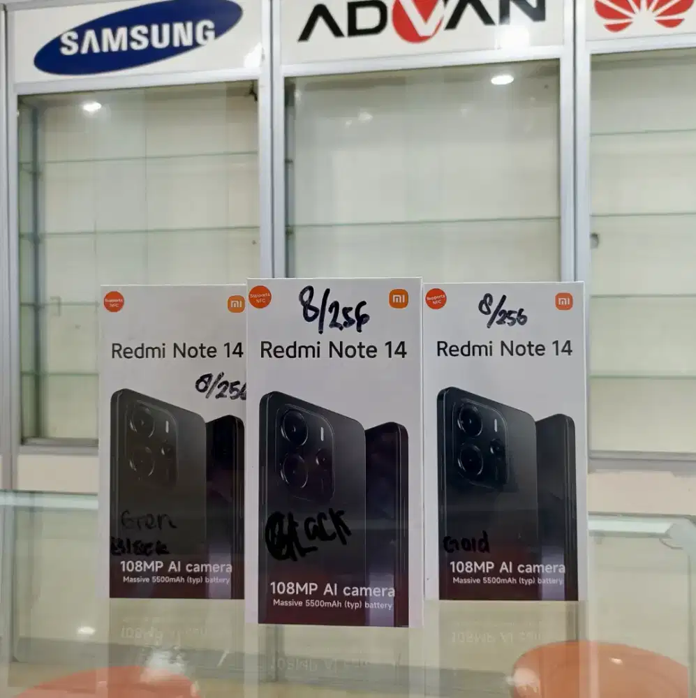 Redmi Note 14 (8/256) Baru Resmi Xiaomi⁶