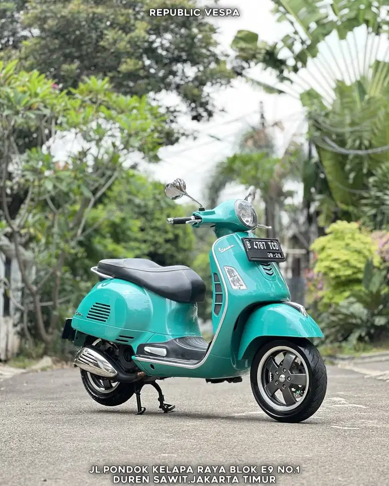 JUAL CEPET GTS 150 3V IE TH 2014 WARNA Hijau