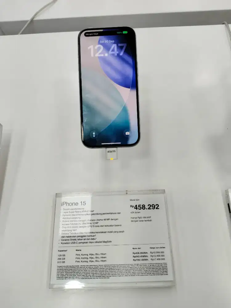 I-PHONE 15 128GB GARANSI RESMI SEGAMPANG ITU NYICIL DGN PROMO BUNGA 0%