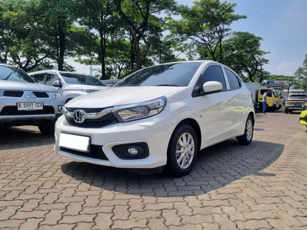 [ TERAWAT ] HONDA BRIO SATYA 1.2 E CVT AT MATIC 2021 PUTIH