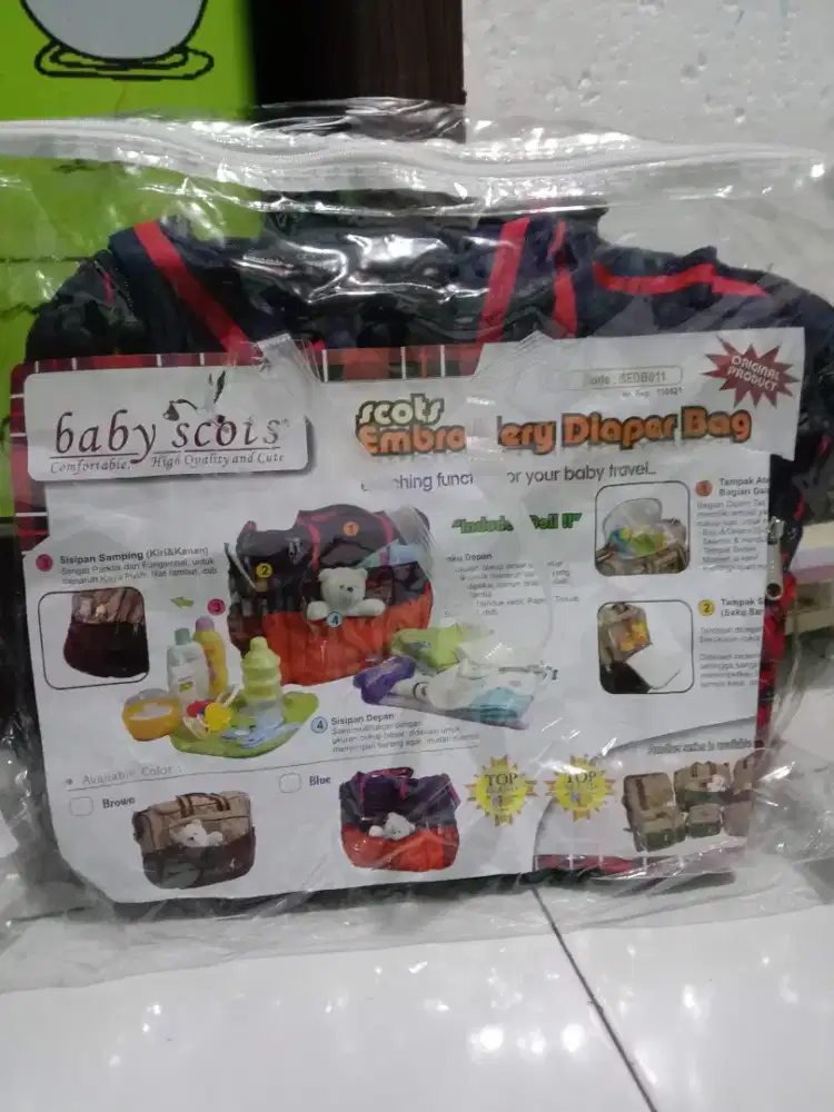 Tas bayi baby Scots besar