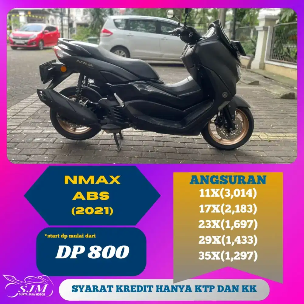 YAMAHA NMAX CON ABS 2021 SIAP PAKAI