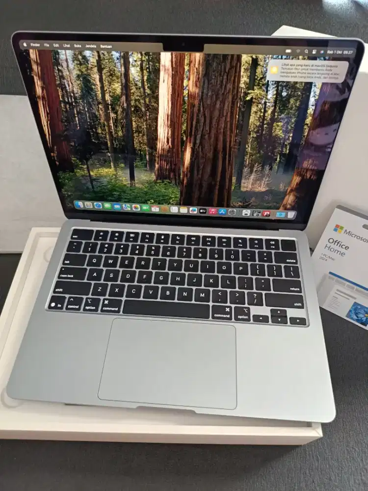 Macbook air M4 ram 16/256gb mulus lengkap