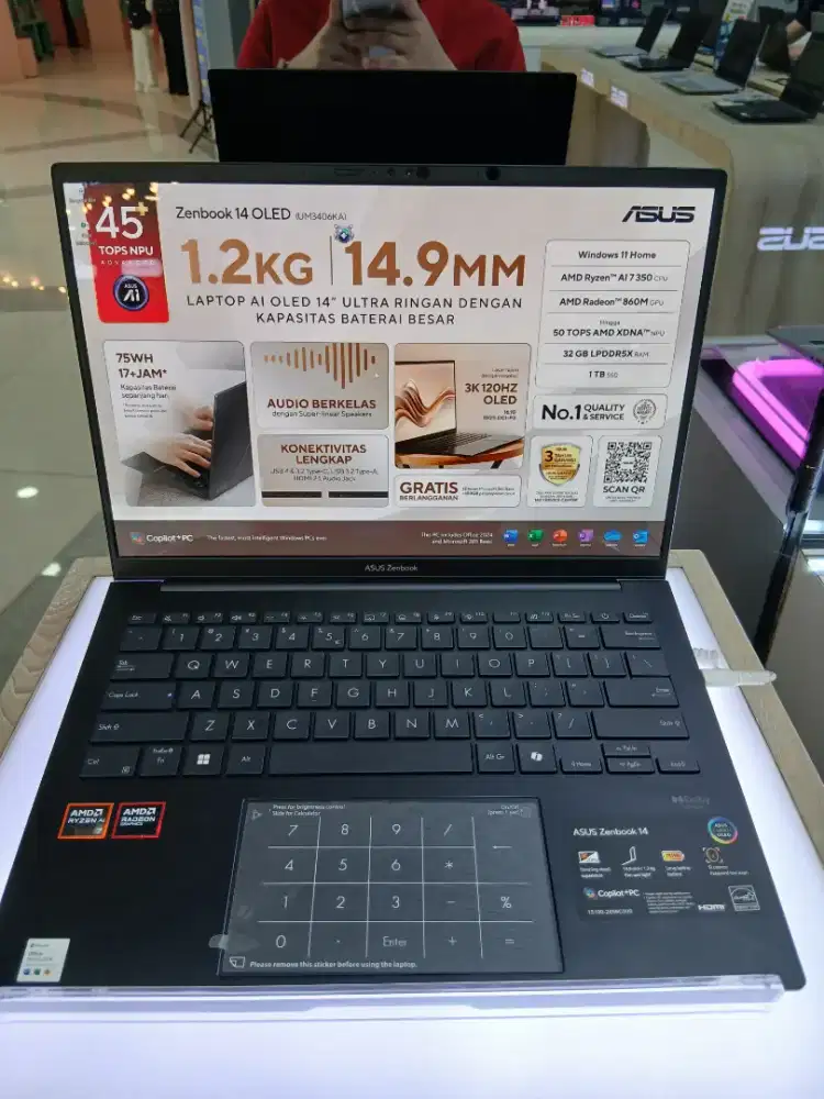 Promo Cicilan Laptop ASUS ZENBOOK 14 OLED