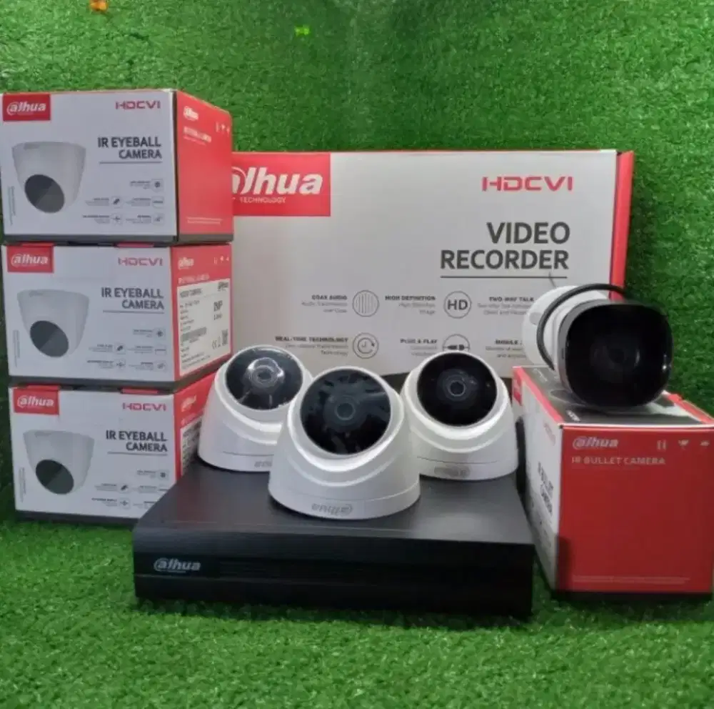 Paket CCTV 4 Camera Dahua Full HD 1080p