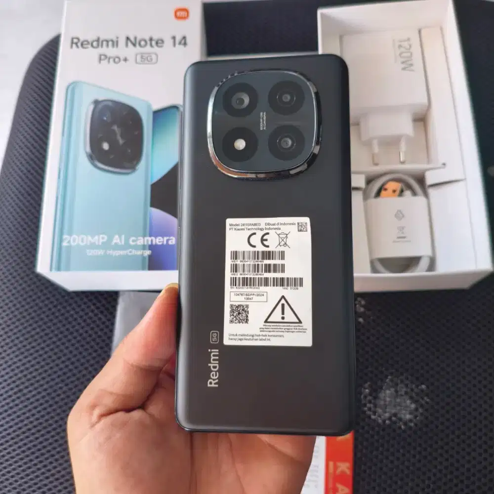 Redmi Note 14 Pro+ 5G 12/512 Mulus Like New Fullset Garansi Resmi