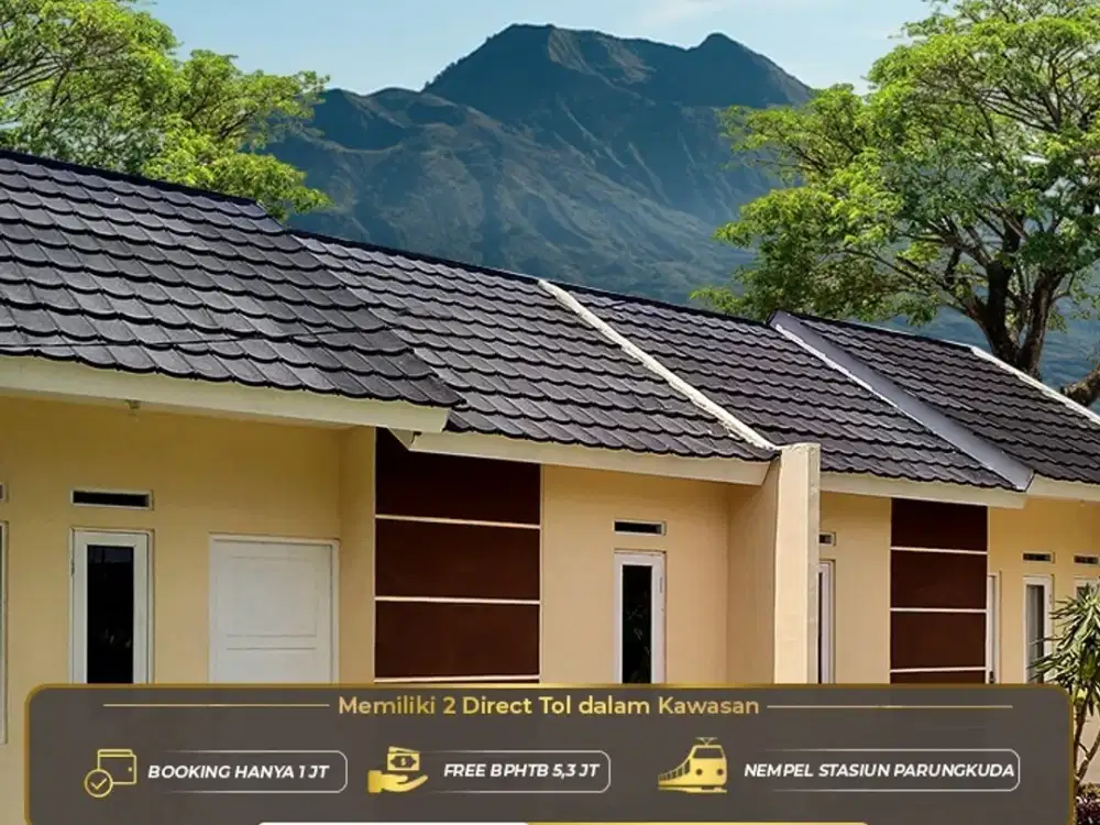Hunian Minimalis Modern Dengan View Pegunungan Di Cidahu Sukabumi
