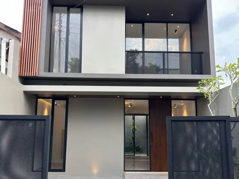 Rumah Baru Modern Kontemporer Full furnished dekat UGM & pasar Kolombo