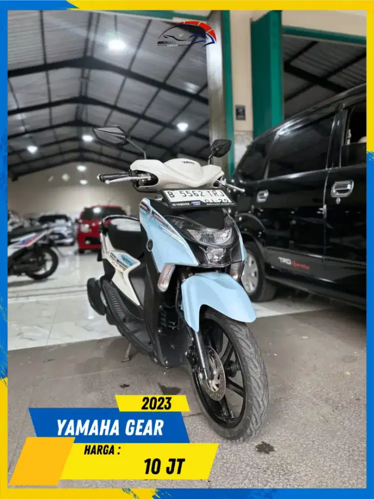 YAMAHA GEAR 2023 PLAT B MURAH POLL BOSSKU HIKMAH MOTOR KEPUH MALANG