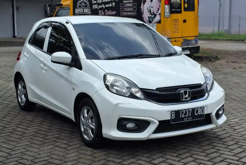 Honda Brio Satya 1.2 Automatic 2016 Bensin Puih Metalik