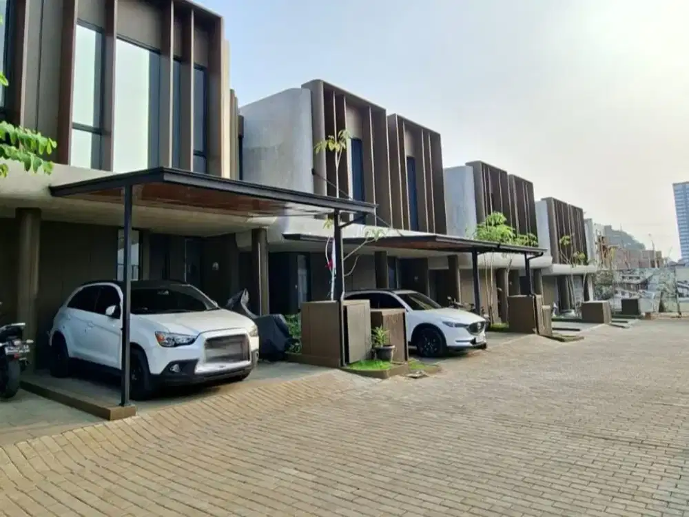 Rumah DIjual Bintaro, Sawah Baru. Cluster Elit, Full bata merah. UNIT BARU