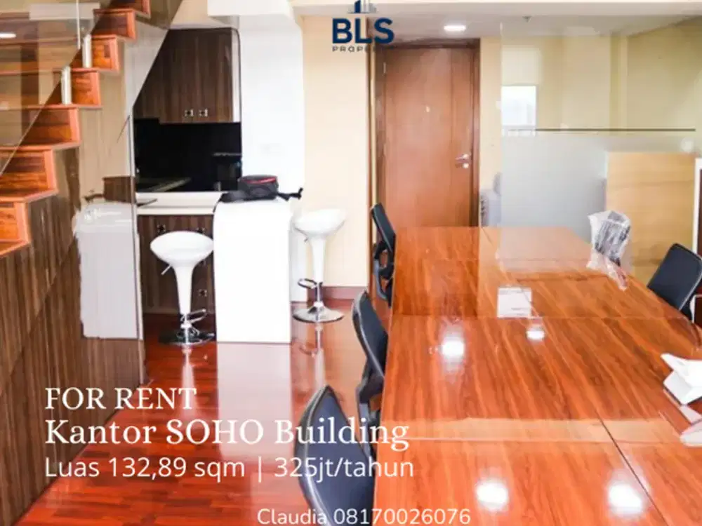 FOR RENT Kantor SOHO Building
