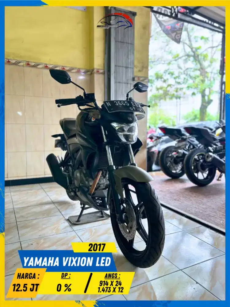 YAMAHA VIXION LED 2017 NDANG SATSET MASZEHH HIKMAH MOTOR KEPUH MALANG