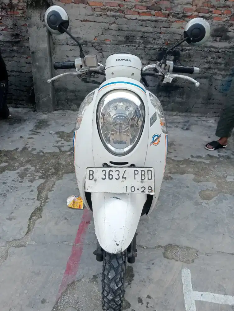Honda Scoopy 2015 pajak hidup plat panjang