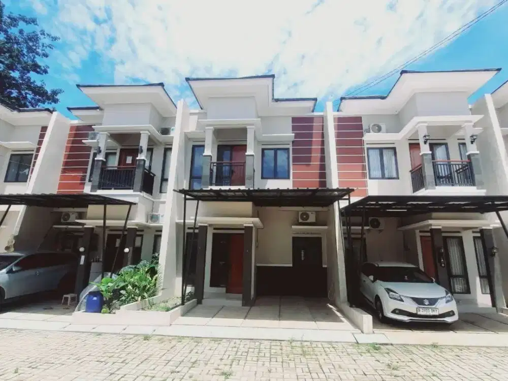 Rumah 2 Lantai Cantik dan Modern Nempel Vila Dago Pamulang