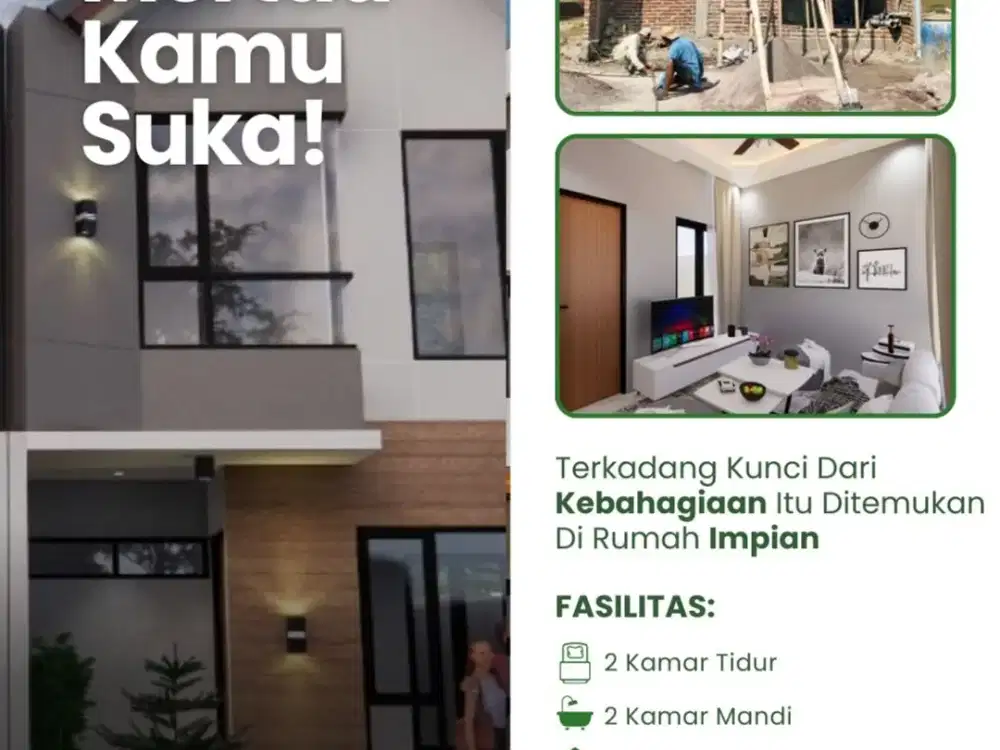 Rumah Idaman Camer, Diskon 100Jt Buruan Booking!