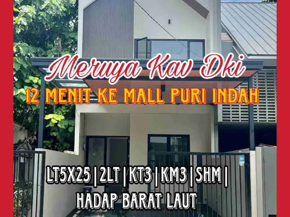Wilson Rumah baru 2 lantai dalam komplek meruya kav dki