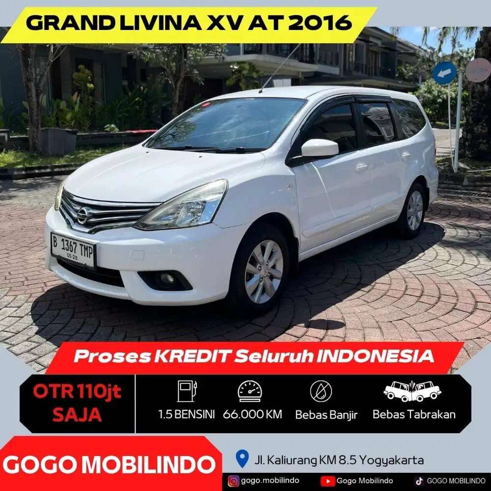 [Km66rb] Grand Livina XV Matic 2016 ANTIK ISTIMEWA Kredit Murah