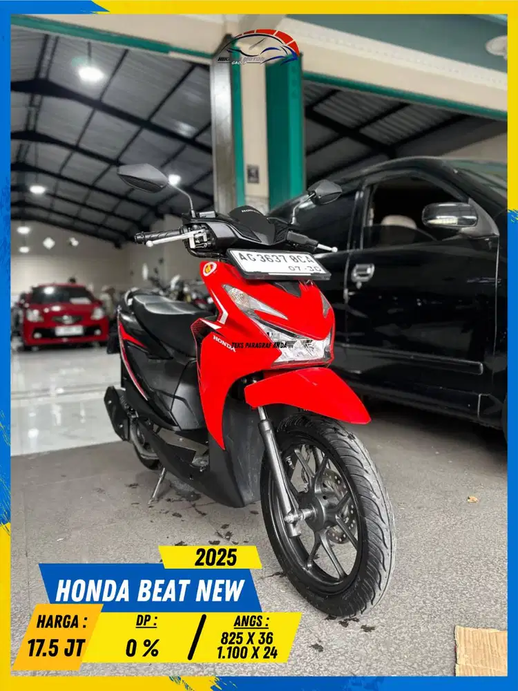 HONDA BEAT 2025 LIKE NEW MASZEHH HIKMAH MOTOR KEPUH