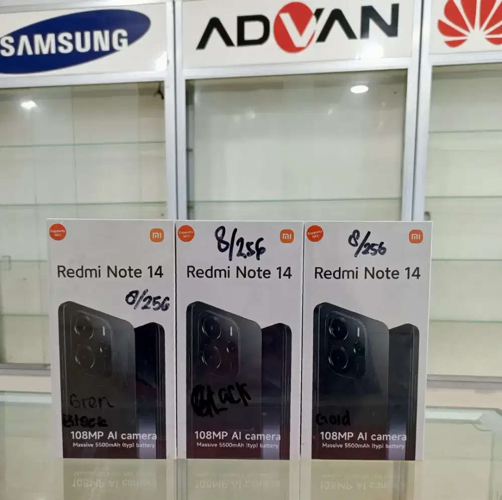 Redmi Note 14 (8/256) Baru Resmi Xiaomi⁹