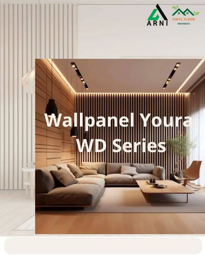 Wallpanel YOURA tampilan estetis dan dekoratif