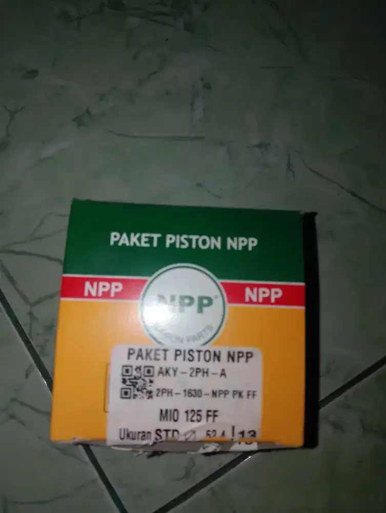 Seher/Piston NPP 2ph mio m3 soul gt 125