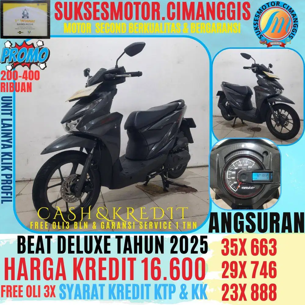 PROMO BEAT DLX TERMURAH CASHBACK UPTO 700 RIBUAN FREE OLI 3 BLN