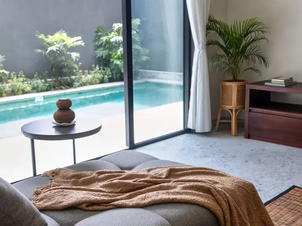 VILLA MEWAH FULLY FURNISHED AREA EKSLUSIF DEKAT PANTAI MELASTI
