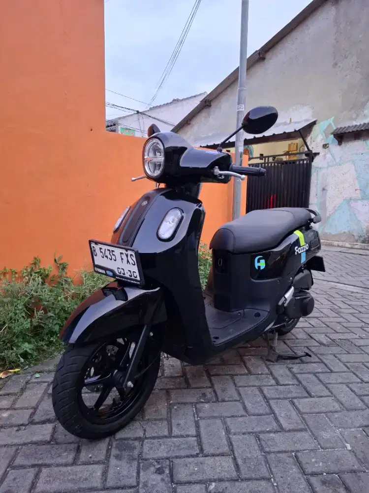 Yamaha Fazzio Hybrid nik 2025 free Helm istimewa