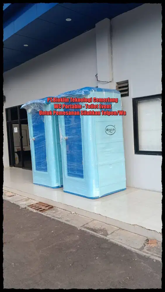 Toilet Fiberglass - Toilet Out Door - Wc Portable -Toilet Proyek