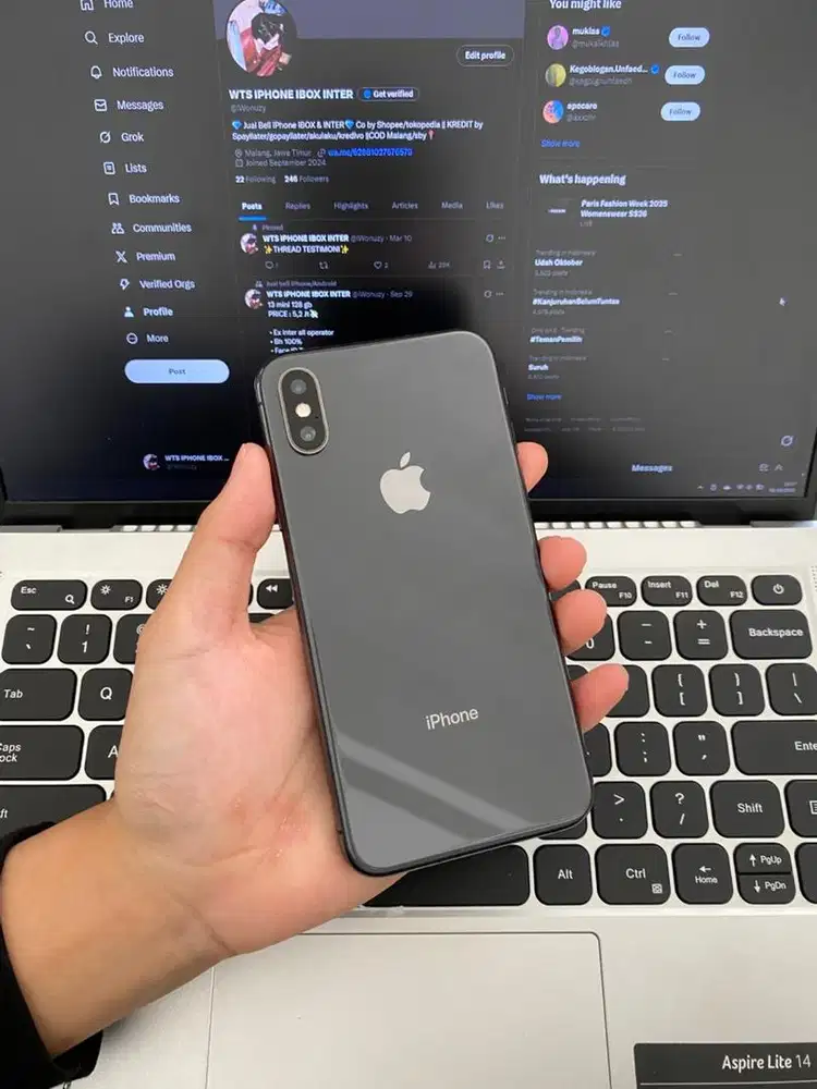 iphone xs 64 gb ex inter sinyal permanen