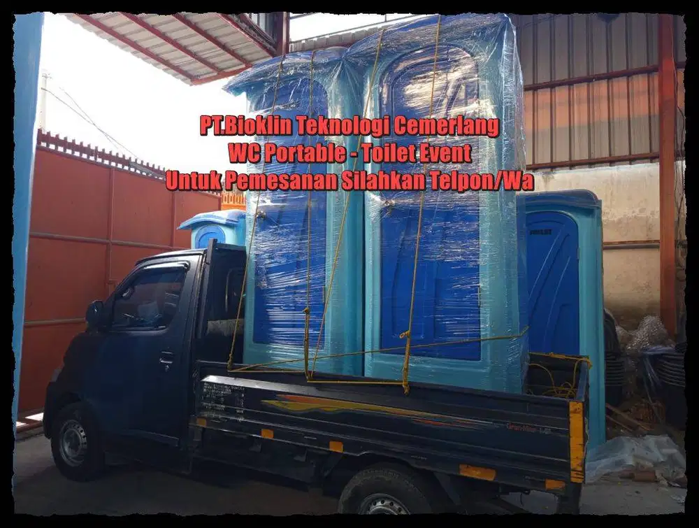 Toilet Fiberglass - Toilet Out Door - Wc Portable -Toilet Proyek