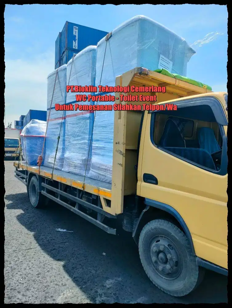 Toilet Fiberglass - Toilet Out Door - Wc Portable -Toilet Proyek