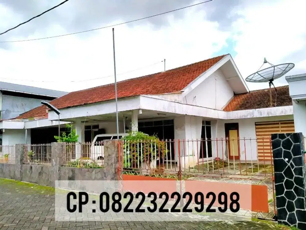 DIJUAL RUMAH DIHITUNG TANAH GAJAHMADA JEMBER